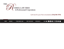 Tablet Screenshot of houstondivorcesource.com